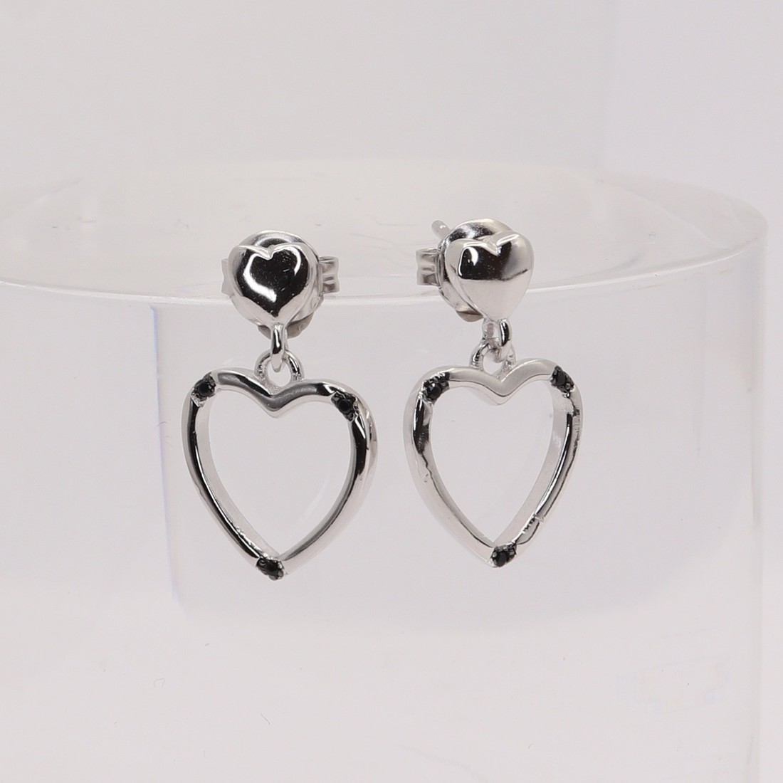 Strieborné náušnice 92728