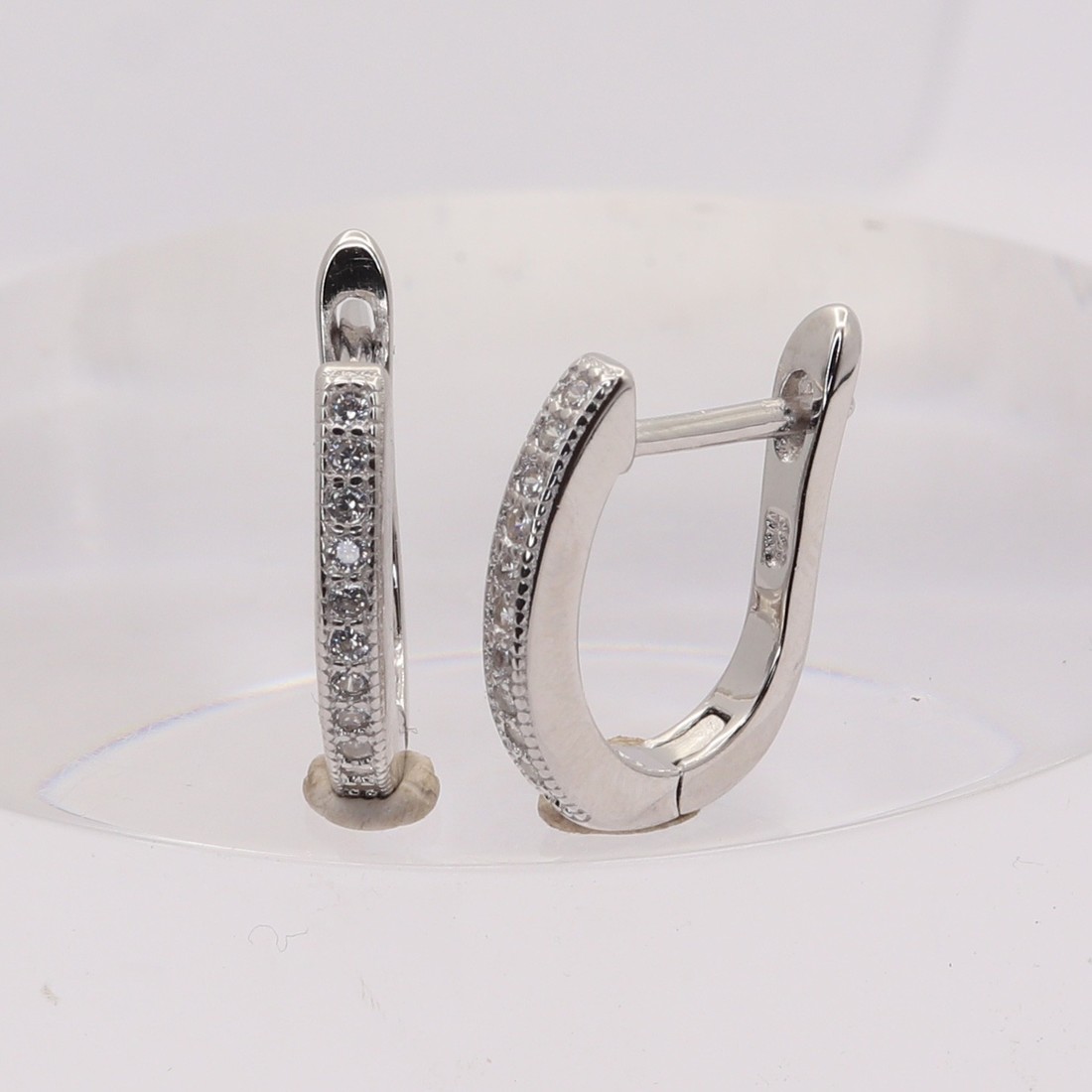 Strieborné náušnice 92783