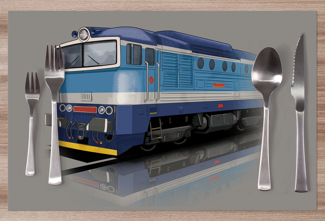 Prestieranie Okuliarnik - modrý