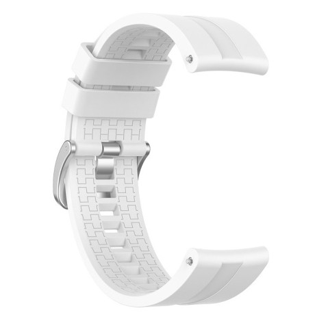 Huawei Watch GT/GT2 46mm Silicone Cube remienok, White
