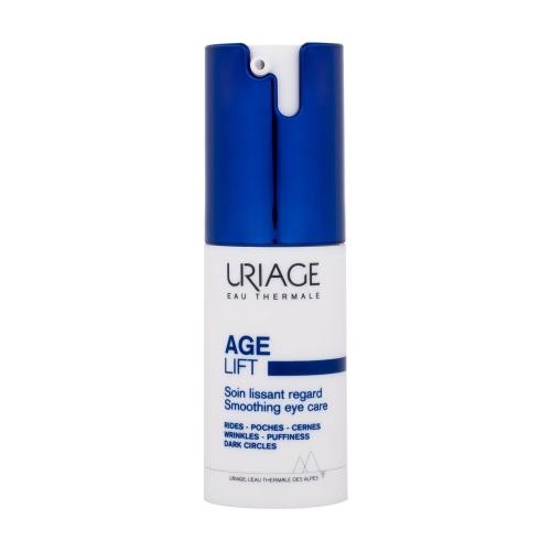 Uriage Age Lift Smoothing Eye Care 15 ml očný krém pre ženy proti vráskam; na opuchy a kury pod očami; na dehydratovanu pleť