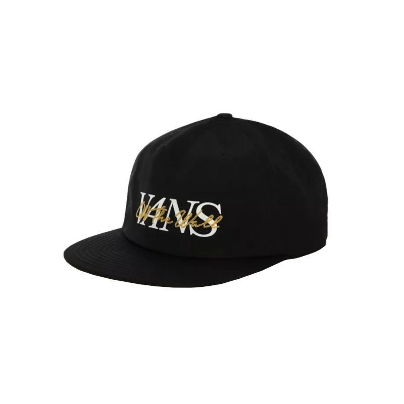 Šiltovka On The Vans Shallow Cap VN0A4TQ2BLK - Vans jedna velikost
