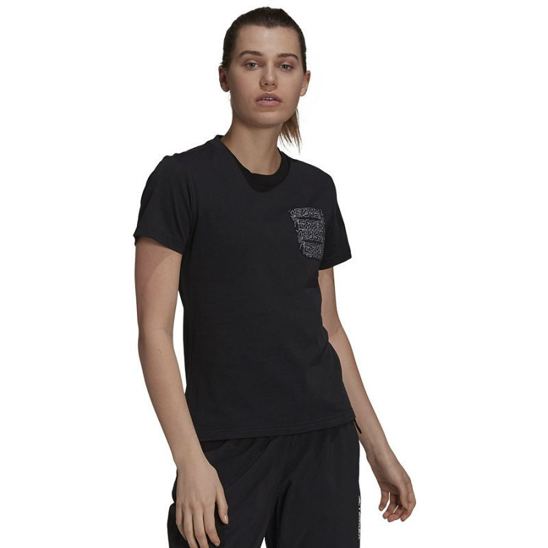 Dámske tričko TX Pocket W GU8984 - Adidas XS