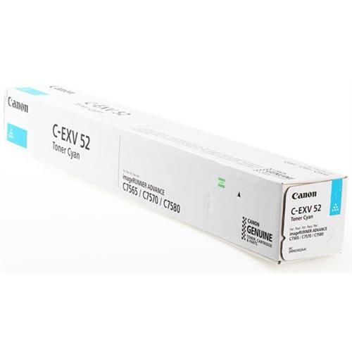toner CANON C-EXV52C cyan iRC7565i/C7570i/C7580i 0999C002