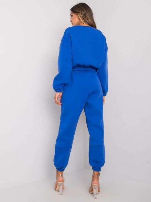 Tmavomodrá dámska tepláková súprava S