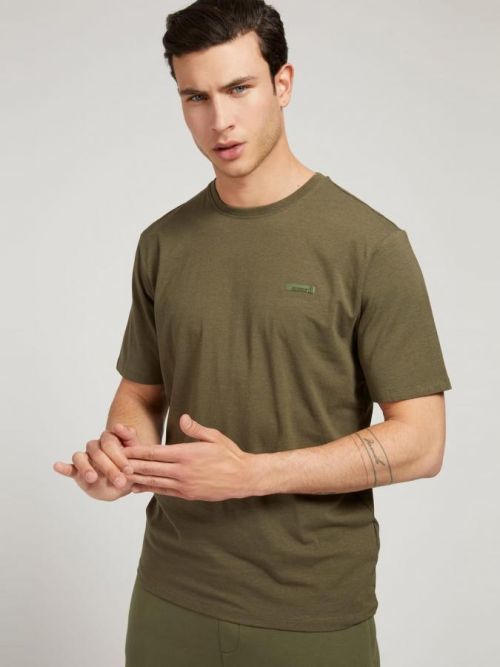 Pánske tričko U1YA15JR06K - G8F6 khaki - Guess khaki M