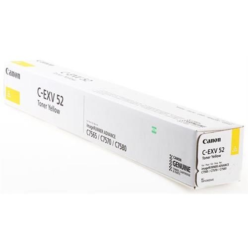 toner CANON C-EXV52Y yellow iRC7565i/C7570i/C7580i 1001C002