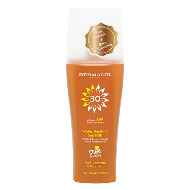 Dermacol-Vodoodolné mlieko na opaľovanie SPF 30
