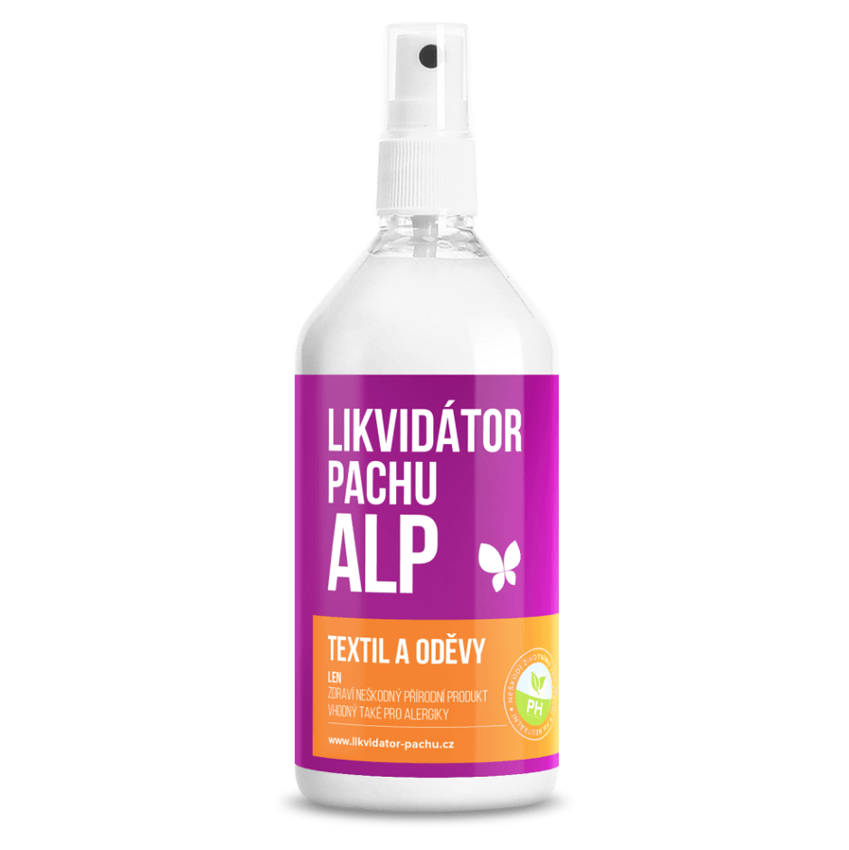 ALP Likvidátor pachu s vôňou ľanu na textil a odevy 215 ml