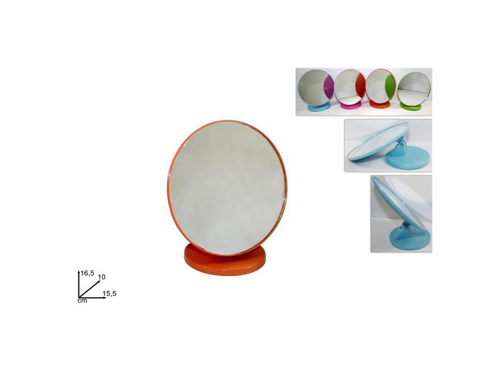MAKRO - Zrkadlo kozmetické rôzne farby