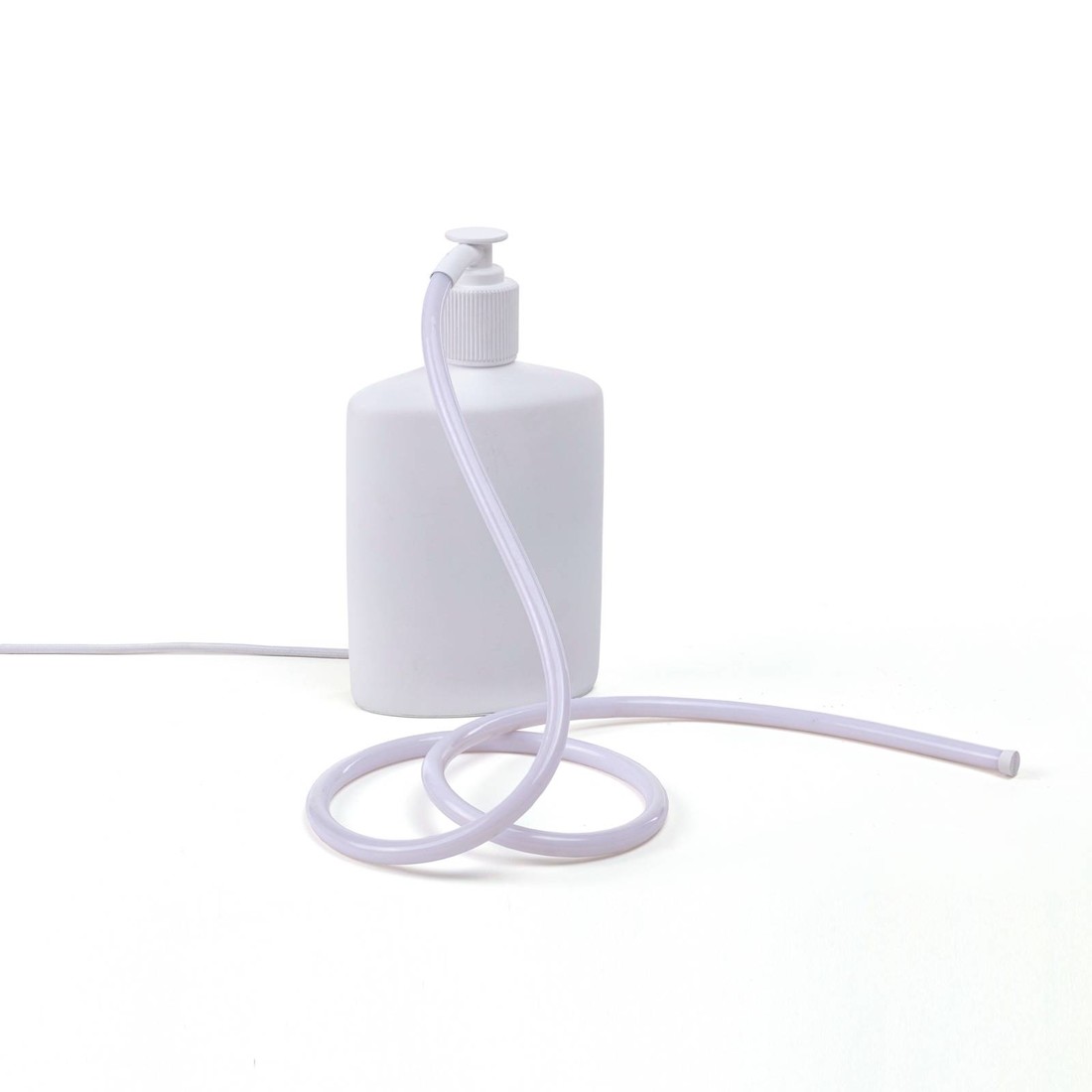 Stolová LED lampa Daily Glow ako dávkovač mydla