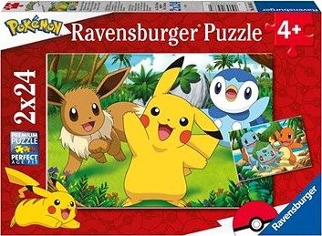 Ravensburger 056682 Pokémon 2× 24 dielikov