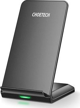 ChoeTech 15W 2 Coils Super Fast Wireless Charging Stand Black