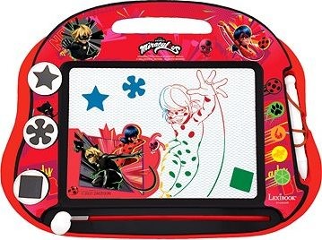 Lexibook Miraculous Viacfarebná kresliaca magnetická tabuľa formát A5 s príslušenstvom