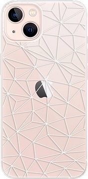 iSaprio Abstract Triangles 03 – white pre iPhone 13