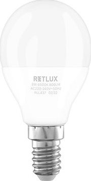 RETLUX RLL 437 G45 E14 miniG 8 W DL