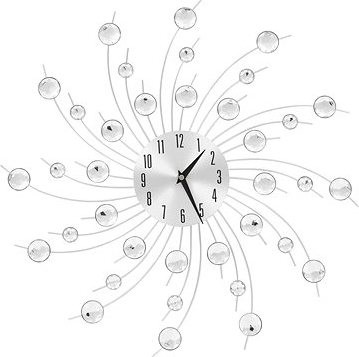 Nástenné hodiny so strojčekom Quartz 50 cm moderný dizajn