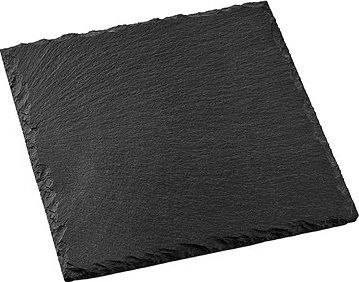 Siguro Bridlicová doska Slate 20 × 20 cm, čierna