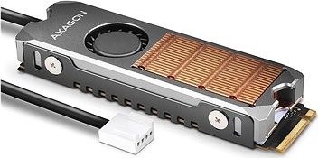 AXAGON CLR-M2FAN COPPER Heatsink with FAN for M.2 SSD