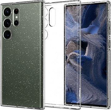 Spigen Liquid Crystal Glitter Clear Samsung Galaxy S23 Ultra