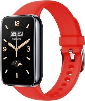 FIXED Silicone Strap pre Xiaomi Mi Smart Band 7 Pro červený