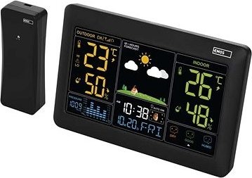 EMOS Domáca bezdrôtová meteostanica E0387