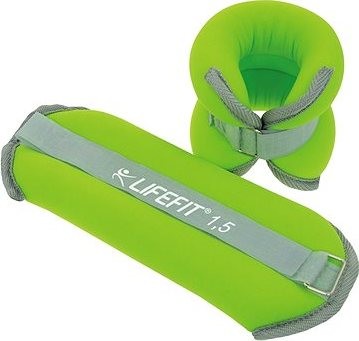 LIFEFIT členok/zápästie neoprénová S2, 2× 1,5 kg