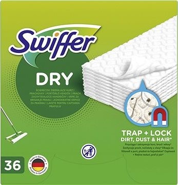 SWIFFER Sweeper Dry čistiace obrúsky 36 ks