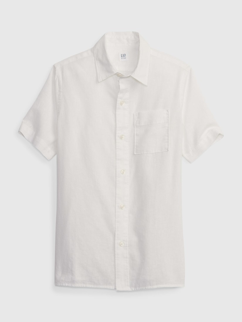 GAP Children's shirt oxford with flax - Boys