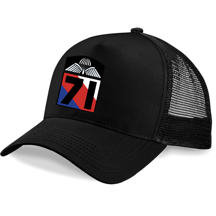 Šiltovka Striker AČR 71. PRRN - čierna-farebná