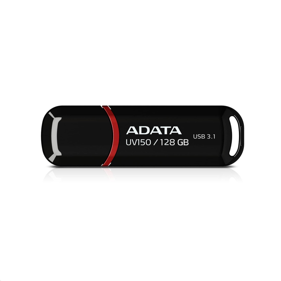 ADATA Flash Disk 256GB UV150, USB 3.1 Dash Drive (R: 90/W: 20 MB/s) čierna