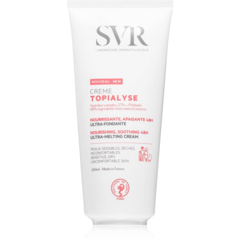 SVR Topialyse intenzívne vyživujúci krém pre citlivú pokožku 200 ml