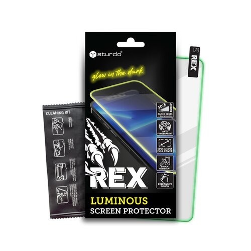 Sturdo Rex Luminous ochranné sklo iPhone 11 / iPhone XR, zelená