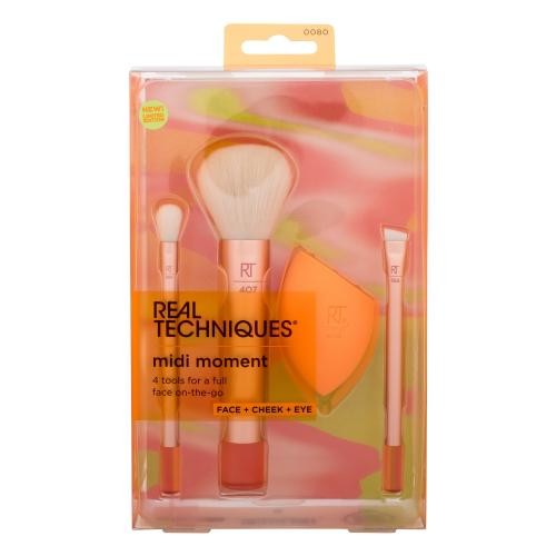 Real Techniques Midi Moment Brush + Sponge Set štetec darčeková sada