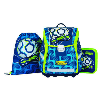 Školská súprava 3ks PREMIUM LIGHT - futbal 2