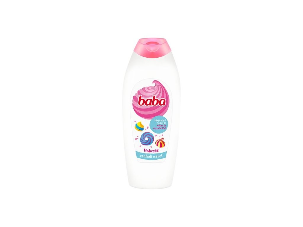 Baba Habcsók - mailna a vôna ruže  sprchový gél 400ml