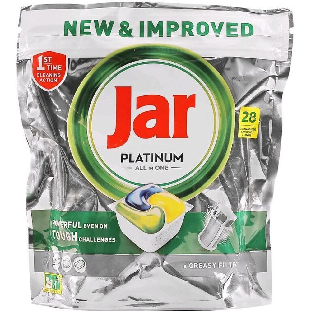 Kapsuly do umývačky riadu Jar Platinum 28 ks