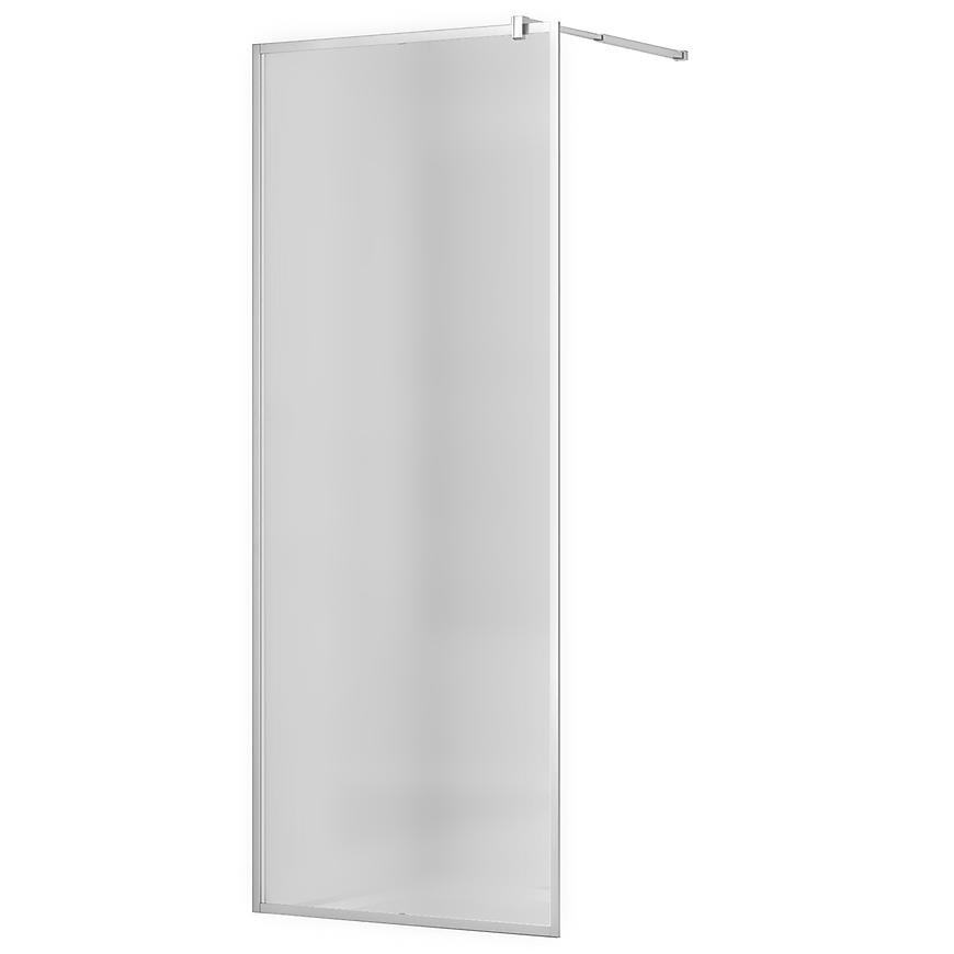 Sprchová stena Walk-in Blur 90x195 chróm