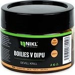 Nikl Boilies v dipe Devill Krill 18+20 mm 250 g