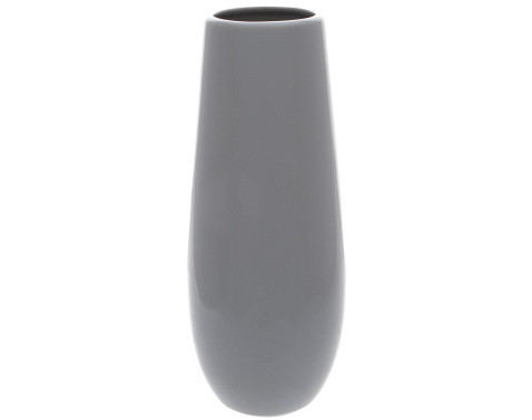 Váza Luna 25 cm, šedá%