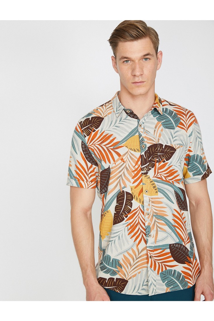 Koton Shirt - Orange - Regular fit