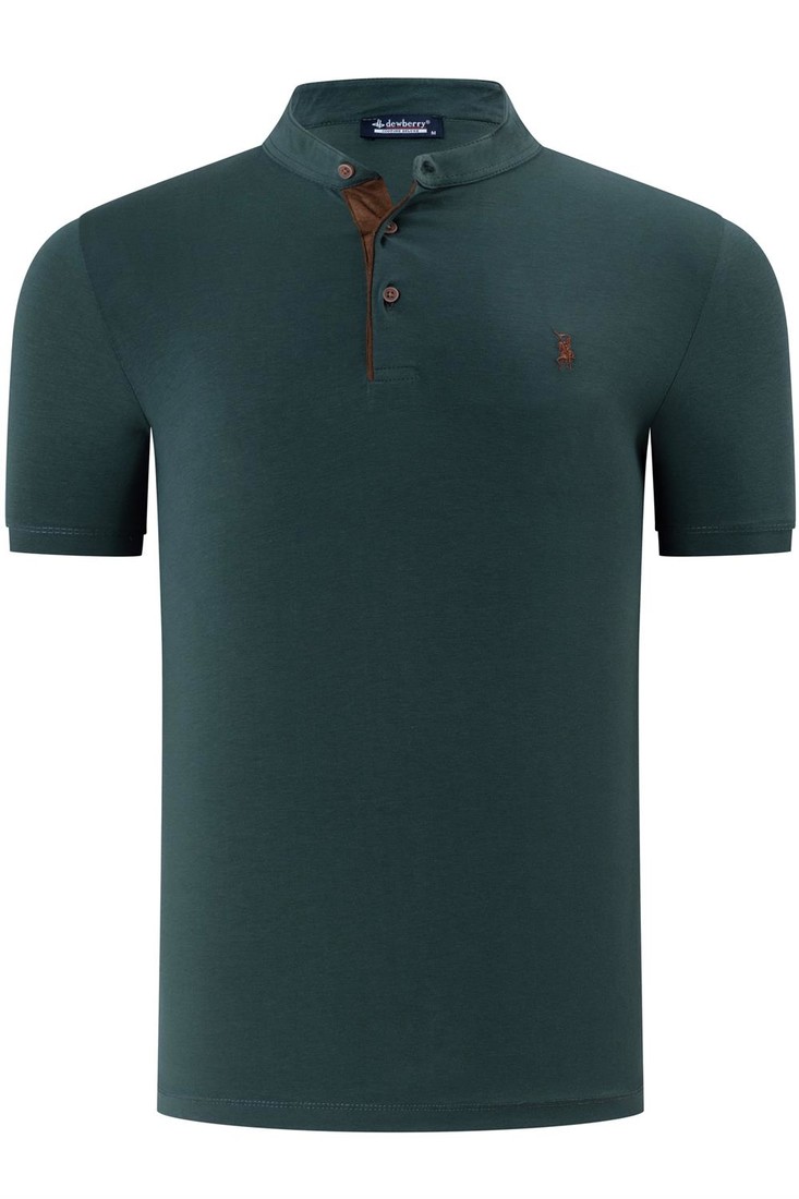T8560 DEWBERRY T-SHIRT-PLAIN GREEN