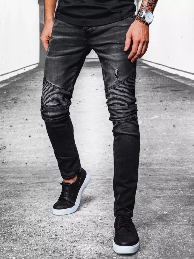 Grey Men's Trousers Dstreet