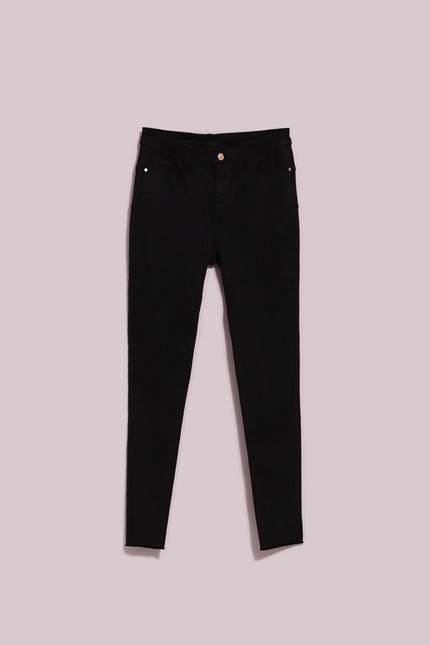 WOMEN'S JEANS L-JE-4018 BLACK