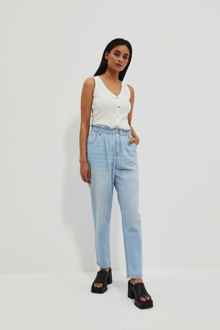 WOMEN'S JEANS L-JE-4007 LBblue