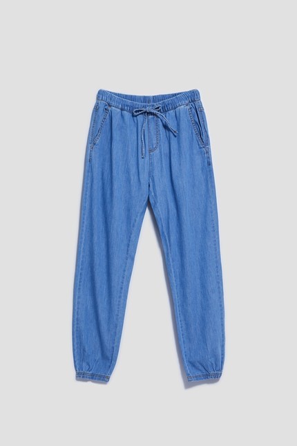 WOMEN'S JEANS L-JE-4004 BLUE