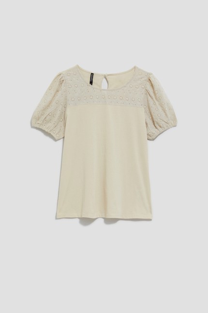 WOMEN'S T-SHIRT L-TS-4013 LBEIGE