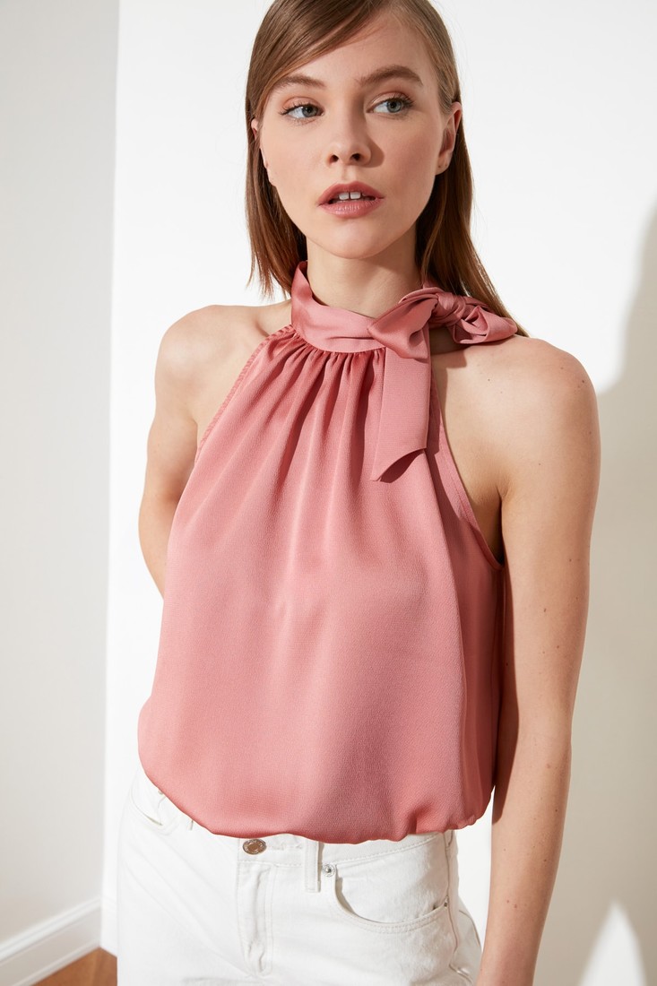 Trendyol Blouse - Pink - Regular fit