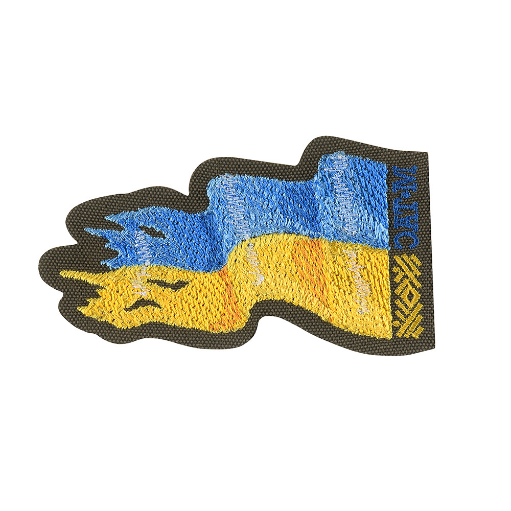 Nášivka M-Tac Battle Flag of Ukraine Reverse - ranger green