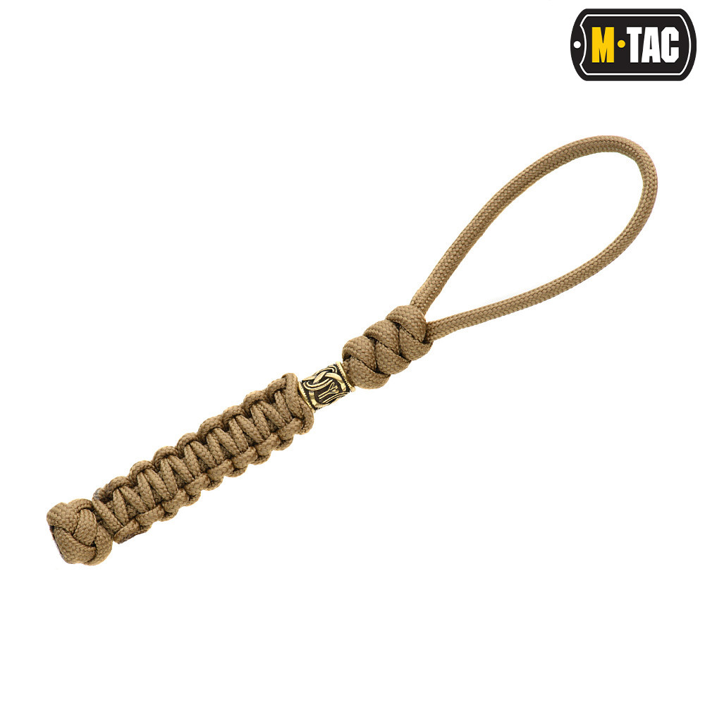 Šnúrka na nôž M-Tac Lanyard Loopy Scandinavian - coyote